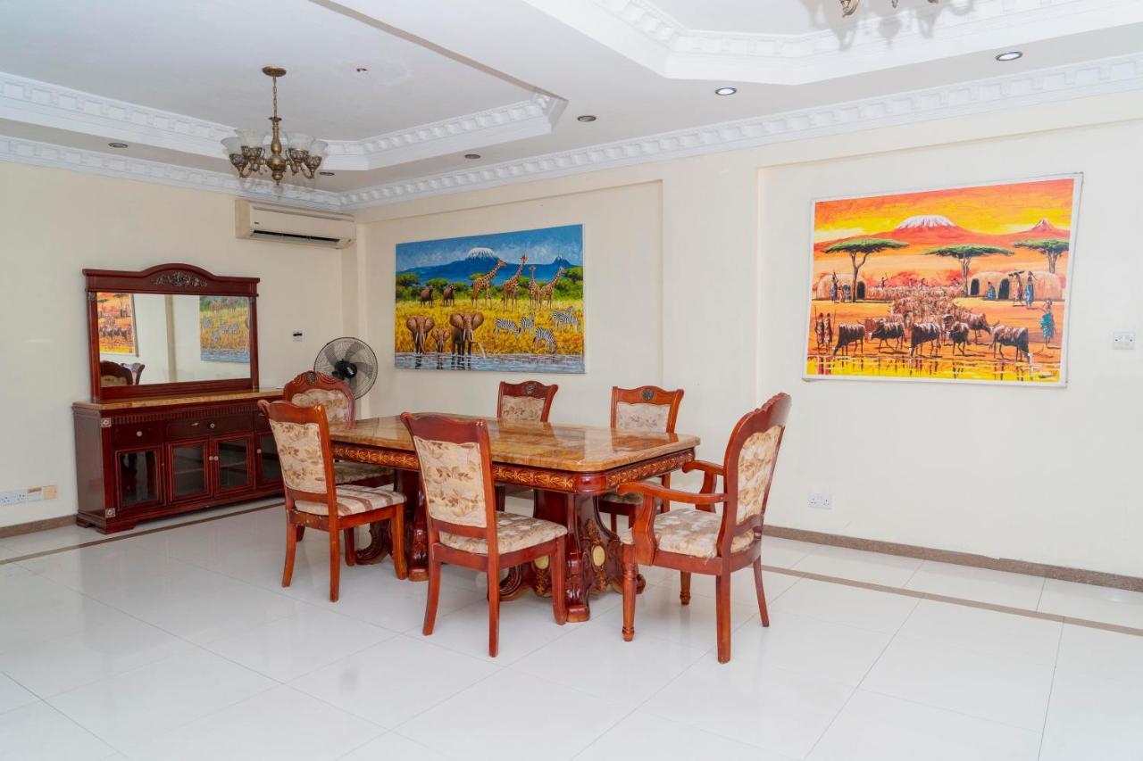 Luxury Apartment With Ocean View In Oyster Bay Dár Al-Szalám Kültér fotó