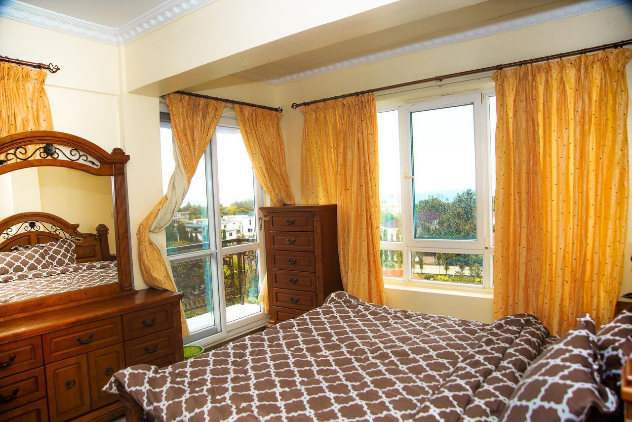 Luxury Apartment With Ocean View In Oyster Bay Dár Al-Szalám Kültér fotó
